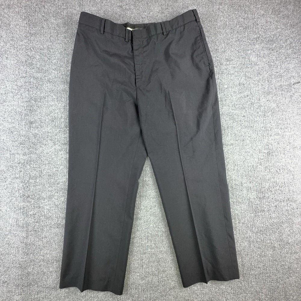 Bestec Concept Pants Mens 40x29 Black Dress Slacks Military Uniform Classic Fit